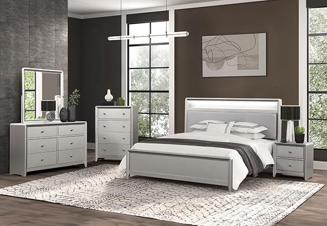 Bryne E.King, Full, Queen, & Twin Bed - Visions in Furniture (La Mirada, CA)