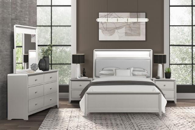 Bryne E.King, Full, Queen, & Twin Bed - Visions in Furniture (La Mirada, CA)