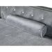 Amie Glam Gray & Black Sectional w/Storage - Visions in Furniture (La Mirada, CA)