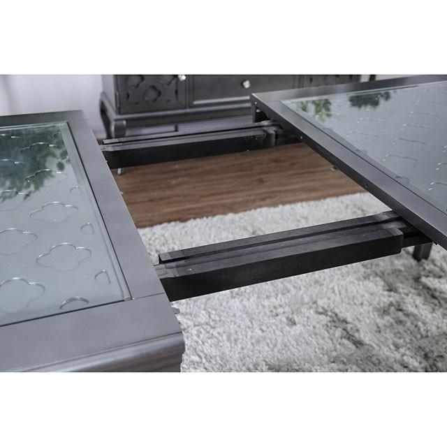 Amina Gray Dining Table - Visions in Furniture (La Mirada, CA)