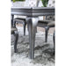 Amina Gray Dining Table - Visions in Furniture (La Mirada, CA)