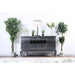 Amina Gray Server - Visions in Furniture (La Mirada, CA)
