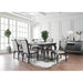 Amina Gray Side Chair (2/CTN) - Visions in Furniture (La Mirada, CA)