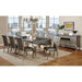 Amina Champagne Hutch & Buffet - Visions in Furniture (La Mirada, CA)