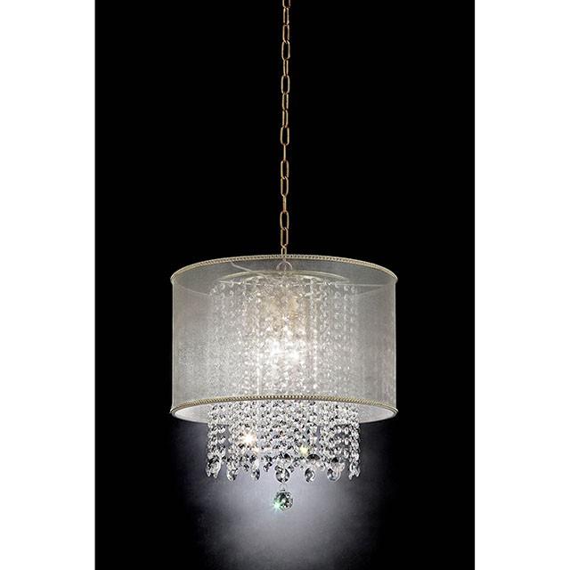 Ana Gold Ceiling, Floor & Table Lamp - Visions in Furniture (La Mirada, CA)