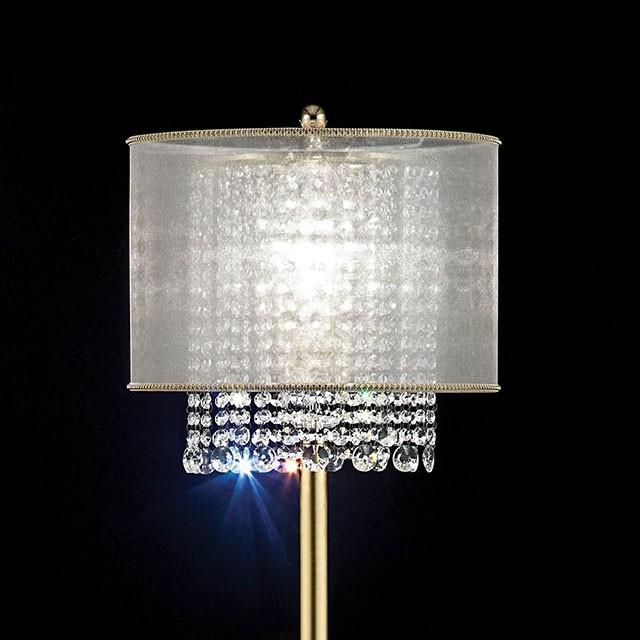 Ana Gold Ceiling, Floor & Table Lamp - Visions in Furniture (La Mirada, CA)