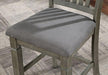 ANAYA Counter Ht. Chair (2/CTN), Gray/Lt. Gray - Visions in Furniture (La Mirada, CA)