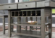 ANAYA Counter Ht. Table, Gray - Visions in Furniture (La Mirada, CA)