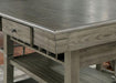 ANAYA Counter Ht. Table, Gray - Visions in Furniture (La Mirada, CA)