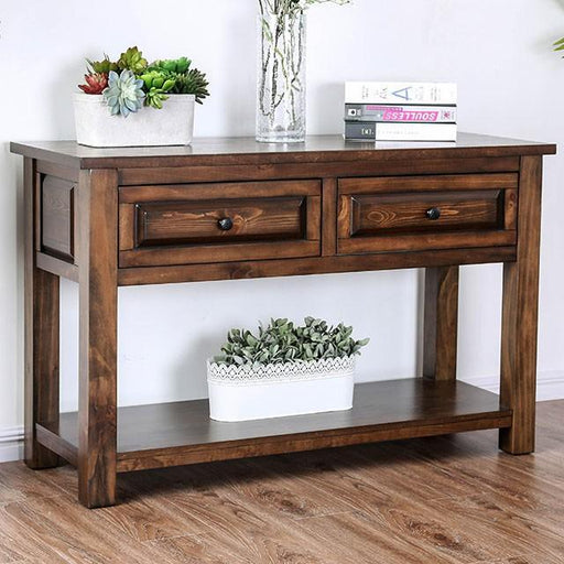 Annabel Walnut Sofa Table - Visions in Furniture (La Mirada, CA)