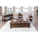 Annabel Walnut Sofa Table - Visions in Furniture (La Mirada, CA)