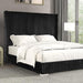 Cadwell Bed Black, Grey, Pink & White - Visions in Furniture (La Mirada, CA)
