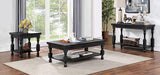 CALANDRA Coffee Table, Antique Black - Visions in Furniture (La Mirada, CA)
