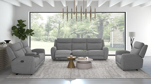 Antonius Manual Recliner Sofa - Visions in Furniture (La Mirada, CA)