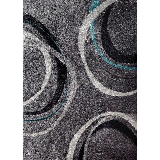 Caledon Gray 5' X 7' Area Rug - Visions in Furniture (La Mirada, CA)
