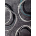 Caledon Gray 5' X 7' Area Rug - Visions in Furniture (La Mirada, CA)