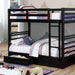 California Iv Black, Walnut, Gray, & White Twin/Twin Bunk Bed - Visions in Furniture (La Mirada, CA)