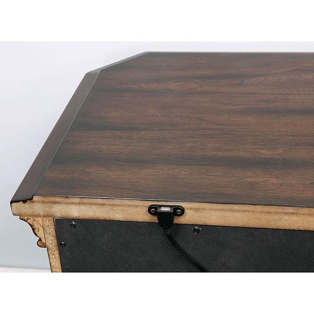 Calliope Espresso Night Stand - Visions in Furniture (La Mirada, CA)