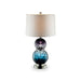 Camila Purple/Blue 27.5"H Glass Table Lamp - Visions in Furniture (La Mirada, CA)