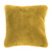 CAPARICA 20" X 20" Pillow, Gold - Visions in Furniture (La Mirada, CA)