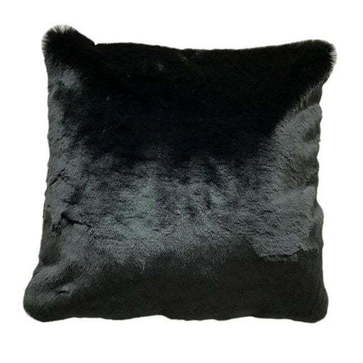 Caparica Black 20" X 20" Pillow, Black - Visions in Furniture (La Mirada, CA)