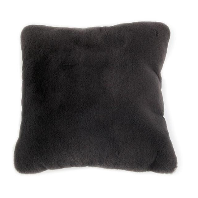 Caparica Charcoal 20" X 20" Pillow, Charcoal - Visions in Furniture (La Mirada, CA)