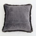 Caparica Charcoal 20" X 20" Pillow, Charcoal - Visions in Furniture (La Mirada, CA)