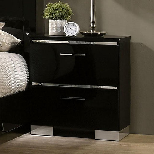 CARLIE Night Stand w/ USB Plug - Visions in Furniture (La Mirada, CA)