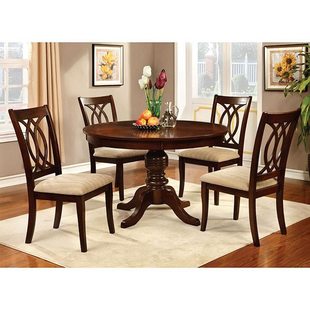 Carlisle Brown Cherry Side Chair (2/CTN) - Visions in Furniture (La Mirada, CA)