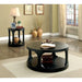 Carrie Antique Black Coffee Table - Visions in Furniture (La Mirada, CA)