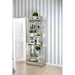 Carrollton Chrome Curio Cabinet - Visions in Furniture (La Mirada, CA)