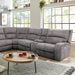 APOSTOLOS Power Sectional, Light Gray - Visions in Furniture (La Mirada, CA)