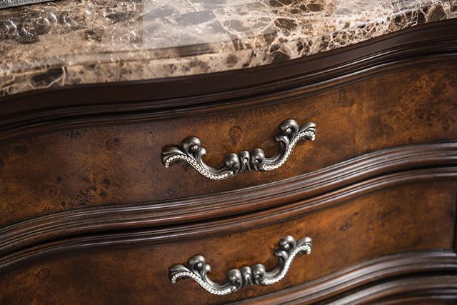 Aquilina Nightstand, USB - Visions in Furniture (La Mirada, CA)