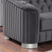 CASTELLON Chair, Dark Gray - Visions in Furniture (La Mirada, CA)