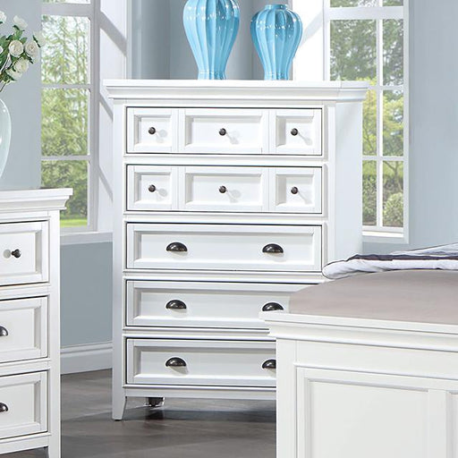CASTILE Chest, White - Visions in Furniture (La Mirada, CA)