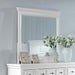 CASTILE Mirror, White - Visions in Furniture (La Mirada, CA)