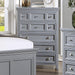 CASTLILE Chest, Gray - Visions in Furniture (La Mirada, CA)