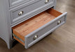 CASTLILE Chest, Gray - Visions in Furniture (La Mirada, CA)