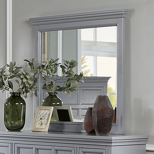 CASTLILE Mirror, Gray - Visions in Furniture (La Mirada, CA)