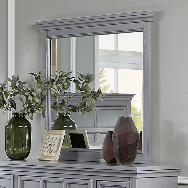 CASTLILE Mirror, Gray - Visions in Furniture (La Mirada, CA)