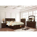 Castor Bed Black, Chrome, & White - Visions in Furniture (La Mirada, CA)