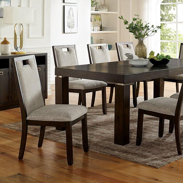 CATERINA Dining Table w/ 1 x 18" Leaf - Visions in Furniture (La Mirada, CA)