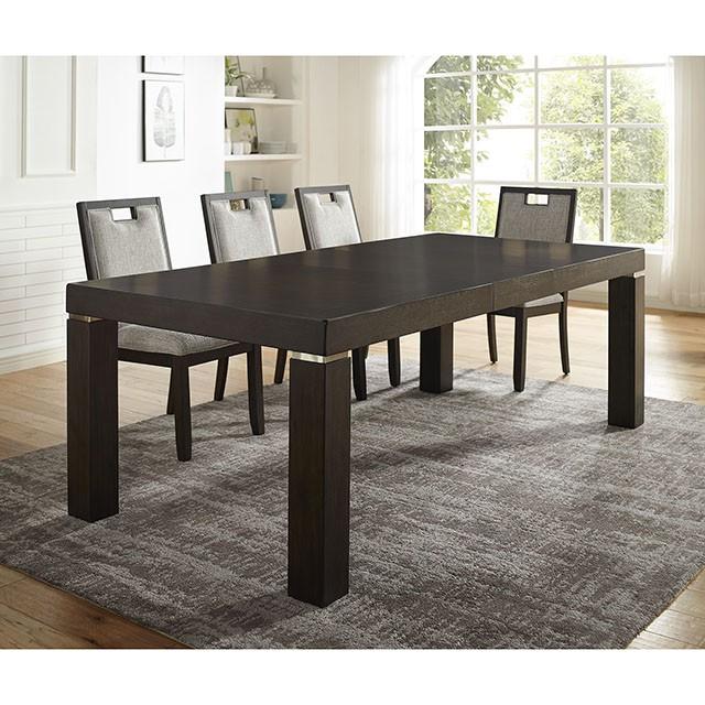 CATERINA Dining Table w/ 1 x 18" Leaf - Visions in Furniture (La Mirada, CA)