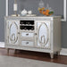 CATHALINA Server, Silver - Visions in Furniture (La Mirada, CA)