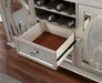 CATHALINA Server, Silver - Visions in Furniture (La Mirada, CA)