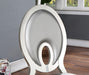 CATHALINA Side Chair (2/CTN), Silver - Visions in Furniture (La Mirada, CA)