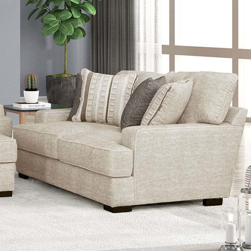 ARDENFOLD Loveseat, Beige & Gray - Visions in Furniture (La Mirada, CA)