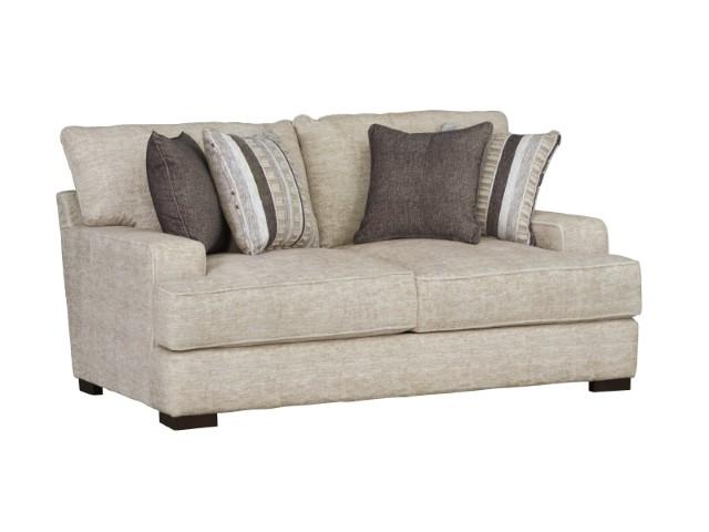 ARDENFOLD Loveseat, Beige & Gray - Visions in Furniture (La Mirada, CA)