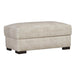 ARDENFOLD Ottoman, Beige & Gray - Visions in Furniture (La Mirada, CA)