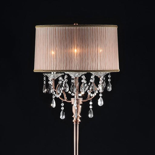 CECELIA Floor Lamp, Hanging Crystal - Visions in Furniture (La Mirada, CA)